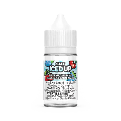 Blue Razz Cherry Ice by Iced Up Salt