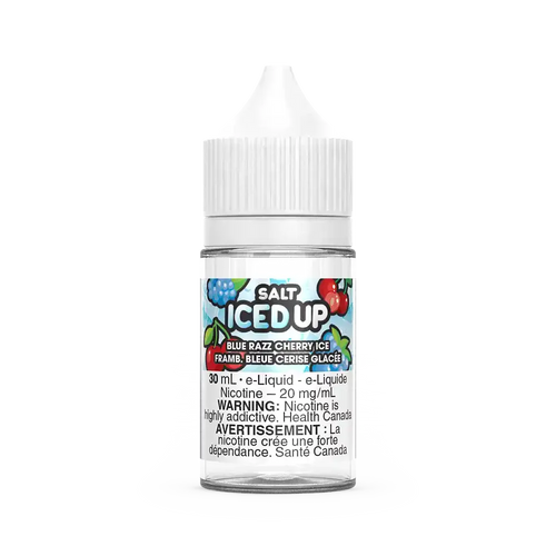 Blue Razz Cherry Ice by Iced Up Salt