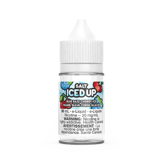 Blue Razz Cherry Ice by Iced Up Salt