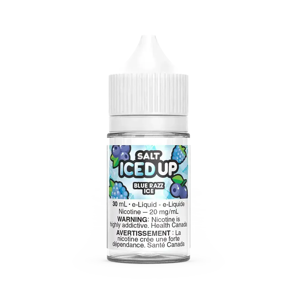 Blue Razz Ice by Iced Up Salt