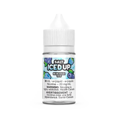 Blue Razz Ice by Iced Up Salt