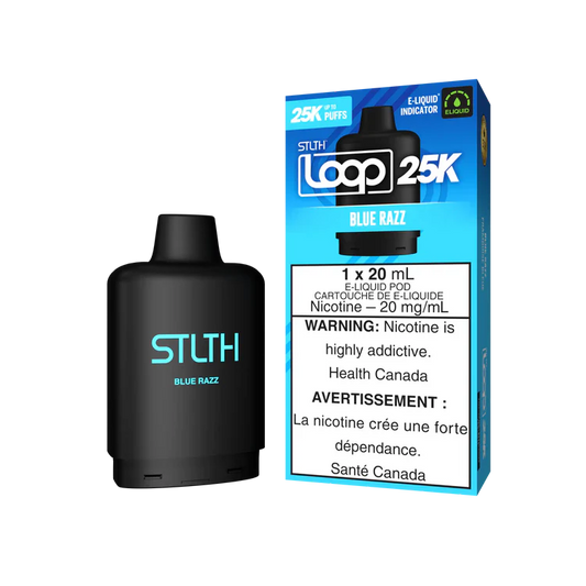 Blue Razz Stlth Loop 25K Pod