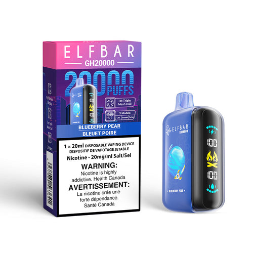 Blueberry Pear Elf Bar GH20000 - Disposable Vape