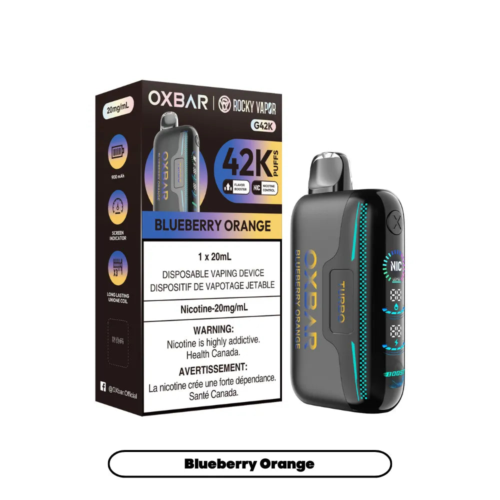 Blueberry Orange Oxbar G42K - Disposable 42K by OXBAR