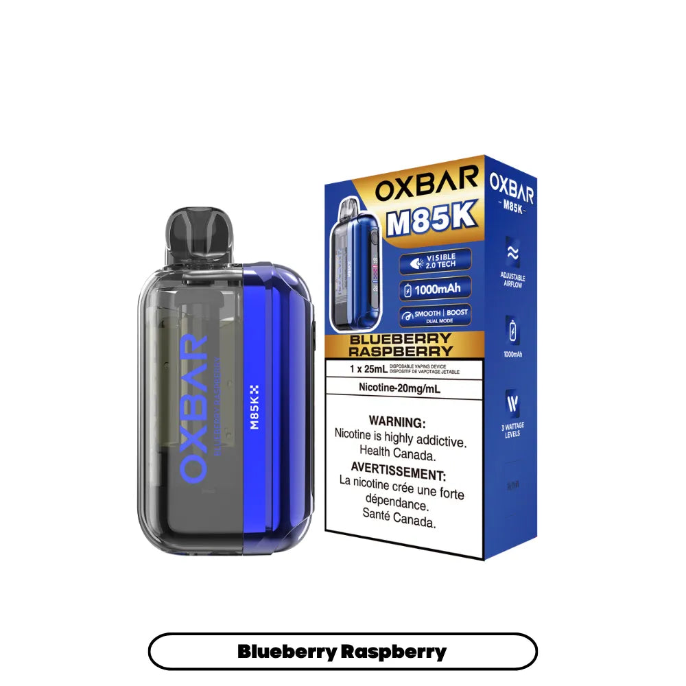 Blueberry Raspberry Oxbar M85K - Disposable 85K by OXBAR