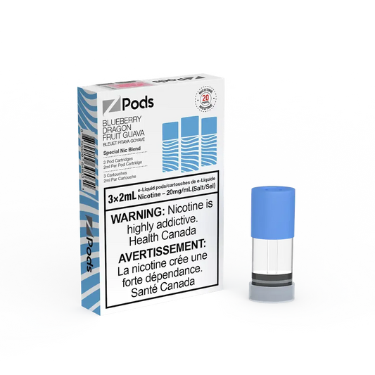Blueberry Dragon Fruit Guava ZPods by ZLab