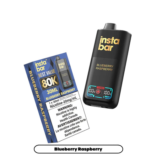 Blueberry Raspberry Insta Bar - Disposable 80K