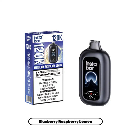 Blueberry Raspberry Lemon Insta Bar 120K - Disposable Vape