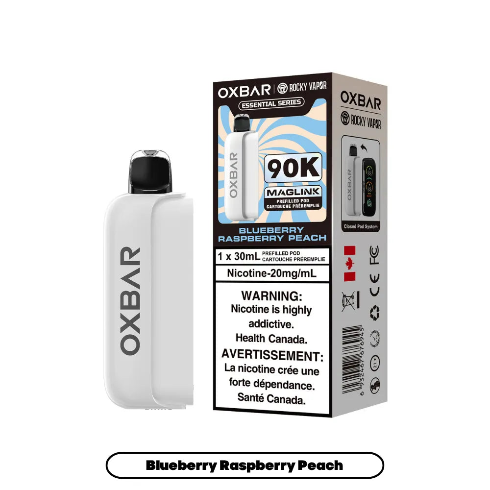 Blueberry Raspberry Peach Oxbar Maglink Pods (Essential Series) 90K