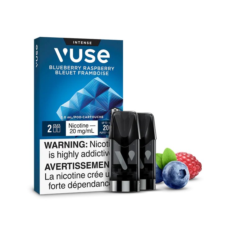 Blueberry Raspberry Vuse Pods Intense