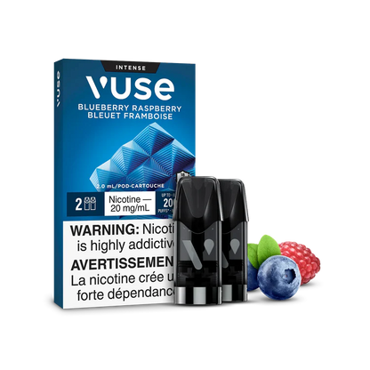 Blueberry Raspberry Vuse Pods Intense