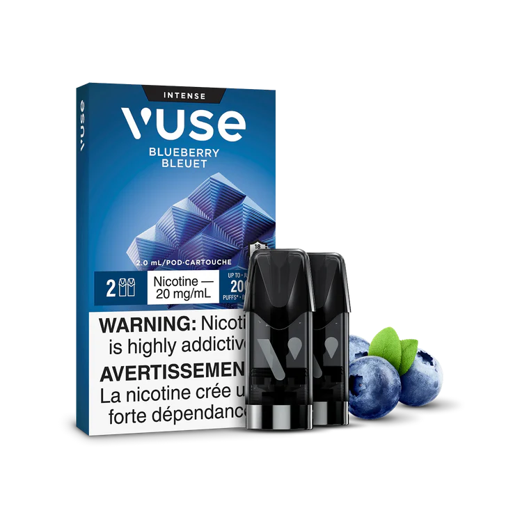 Blueberry Vuse Pods Intense