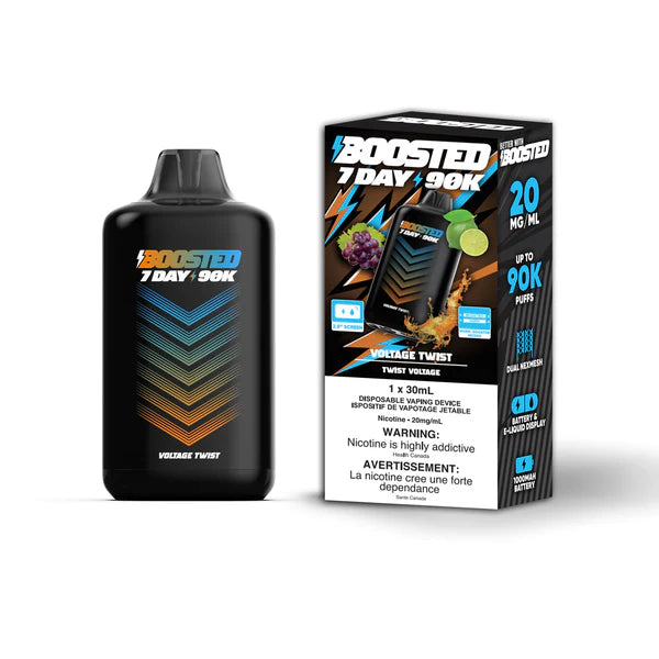 Boosted 7 Day 90K Disposable Vape - Voltage Twist