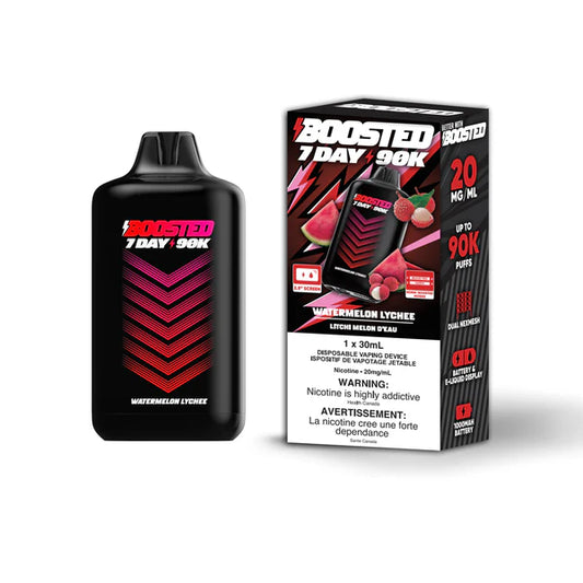 Boosted 7 Day 90K Disposable Vape - Watermelon Lychee