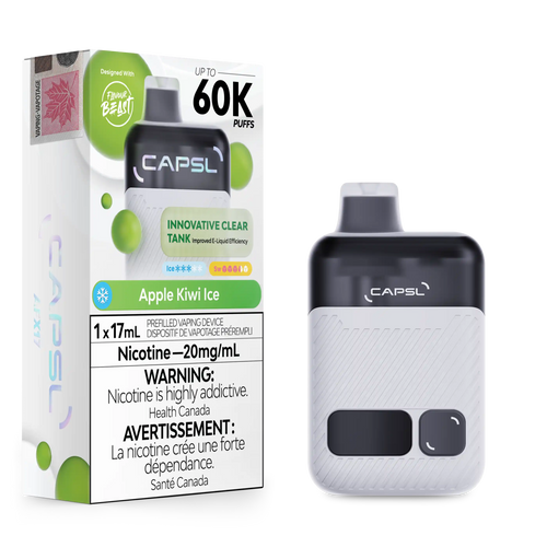 Apple Kiwi Ice CAPSL - AFX17 Disposable 60K