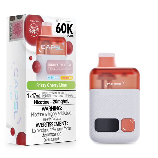 Frizzy Cherry Lime CAPSL - AFX17 Disposable 60K