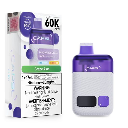 Grape Aloe CAPSL - AFX17 Disposable 60K