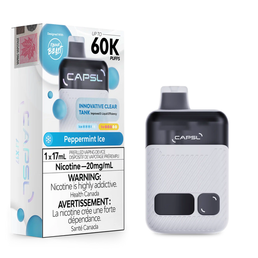 Peppermint Ice CAPSL - AFX17 Disposable 60K
