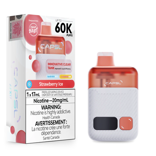 Strawberry Ice CAPSL - AFX17 Disposable 60K