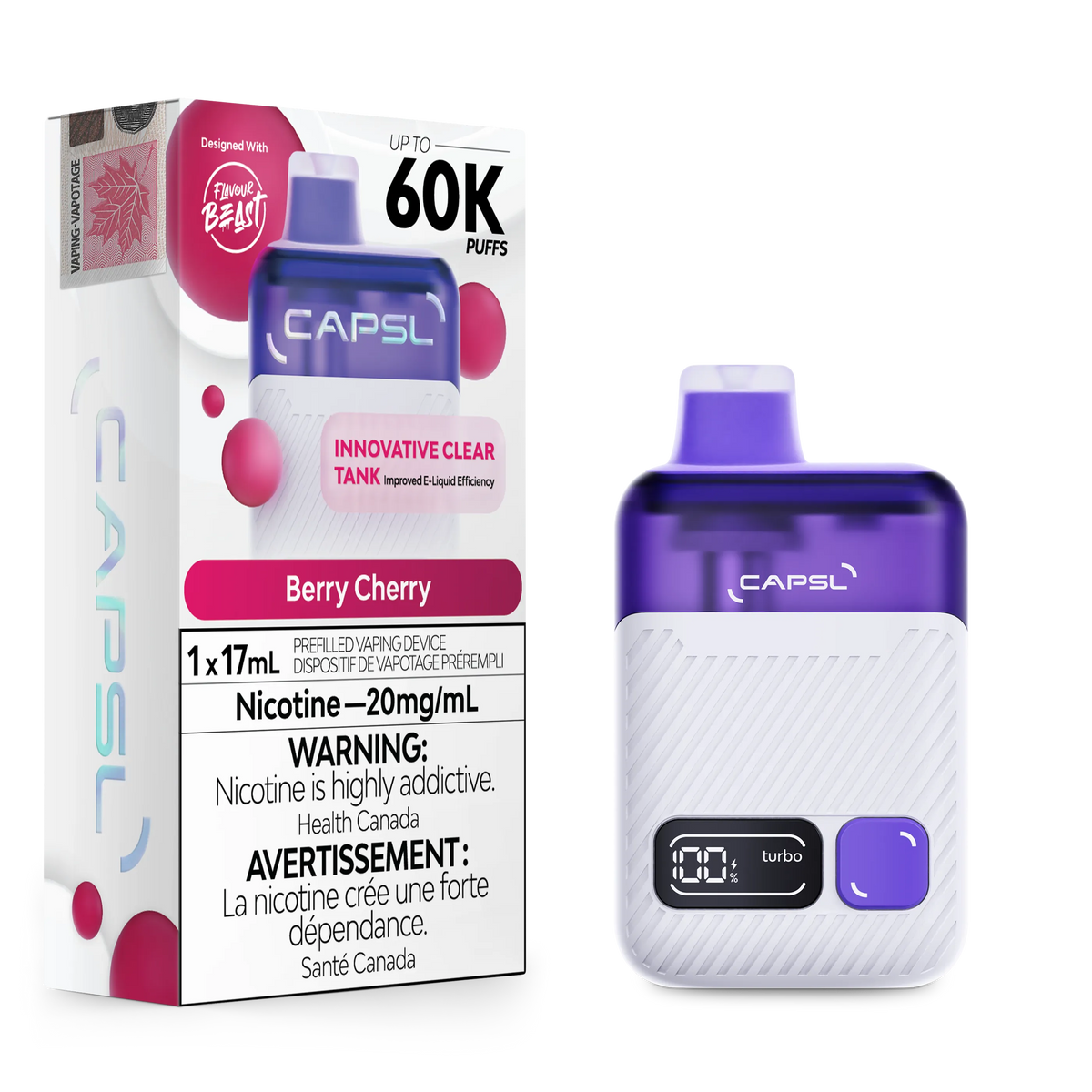 Berry Cherry CAPSL AFX17 Disposable