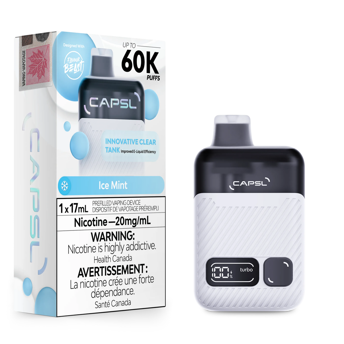 Ice Mint CAPSL AFX17 Disposable