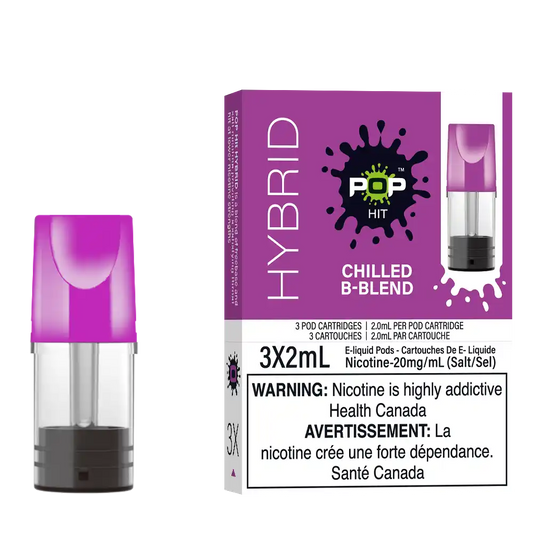 Chilled B-Blend (Chilled Luscious Bubblegum) Stlth Pods by Pop Hybrid