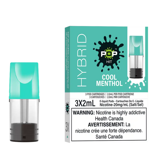 Cool Menthol Stlth Pods by Pop Hybrid