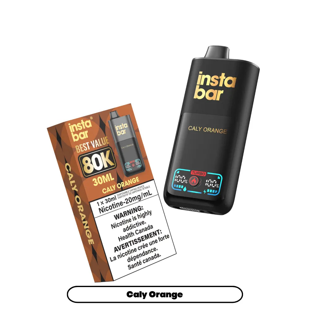 Caly Orange Insta Bar - Disposable 80K