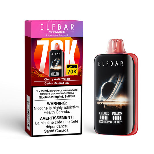 Cherry Watermelon Elf Bar Moonight - Disposable 70K