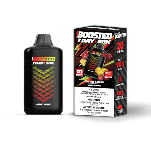 Cherry Lemon Boosted 7 Day 90K - Disposable Vape