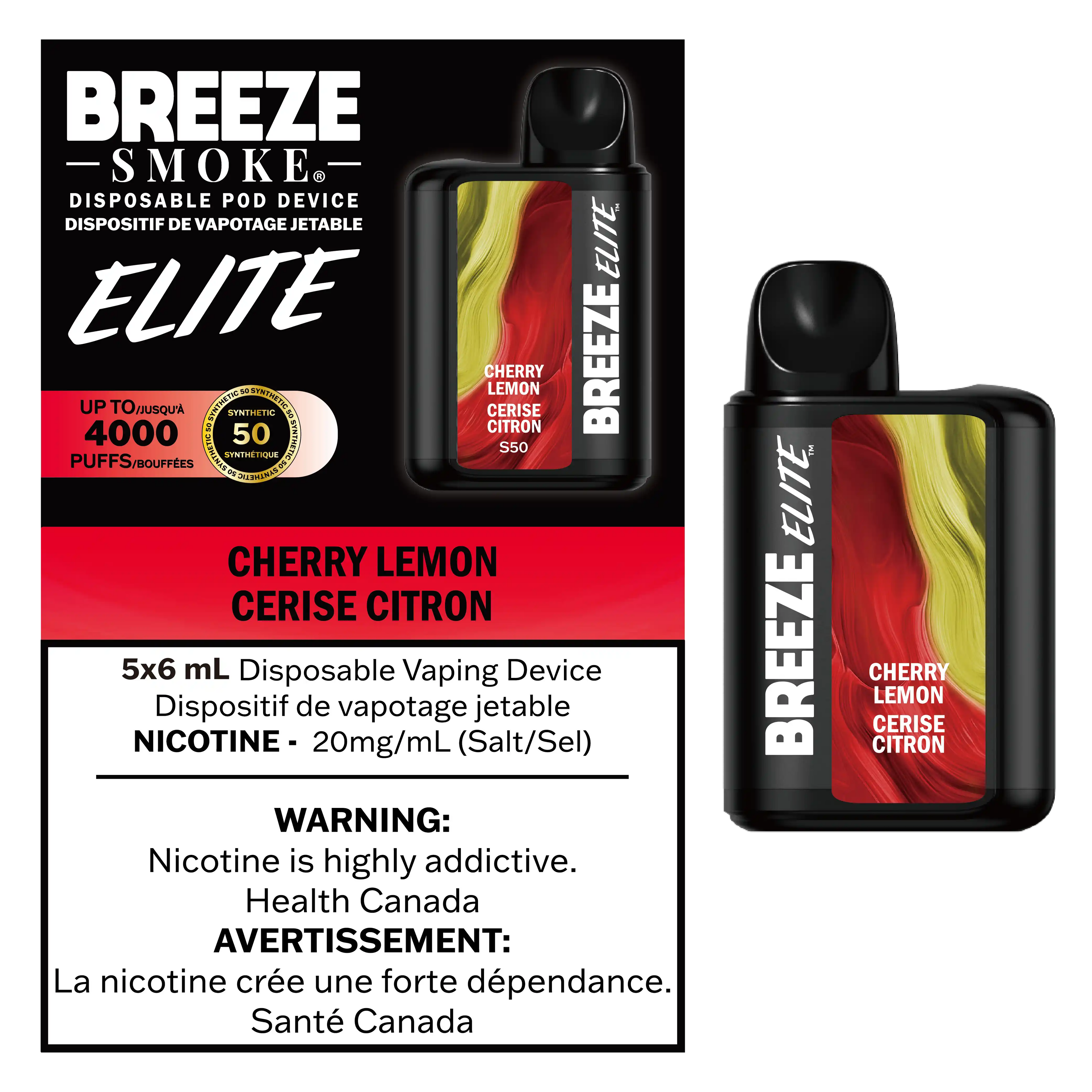 Breeze Elite 4K - Disposable Vape