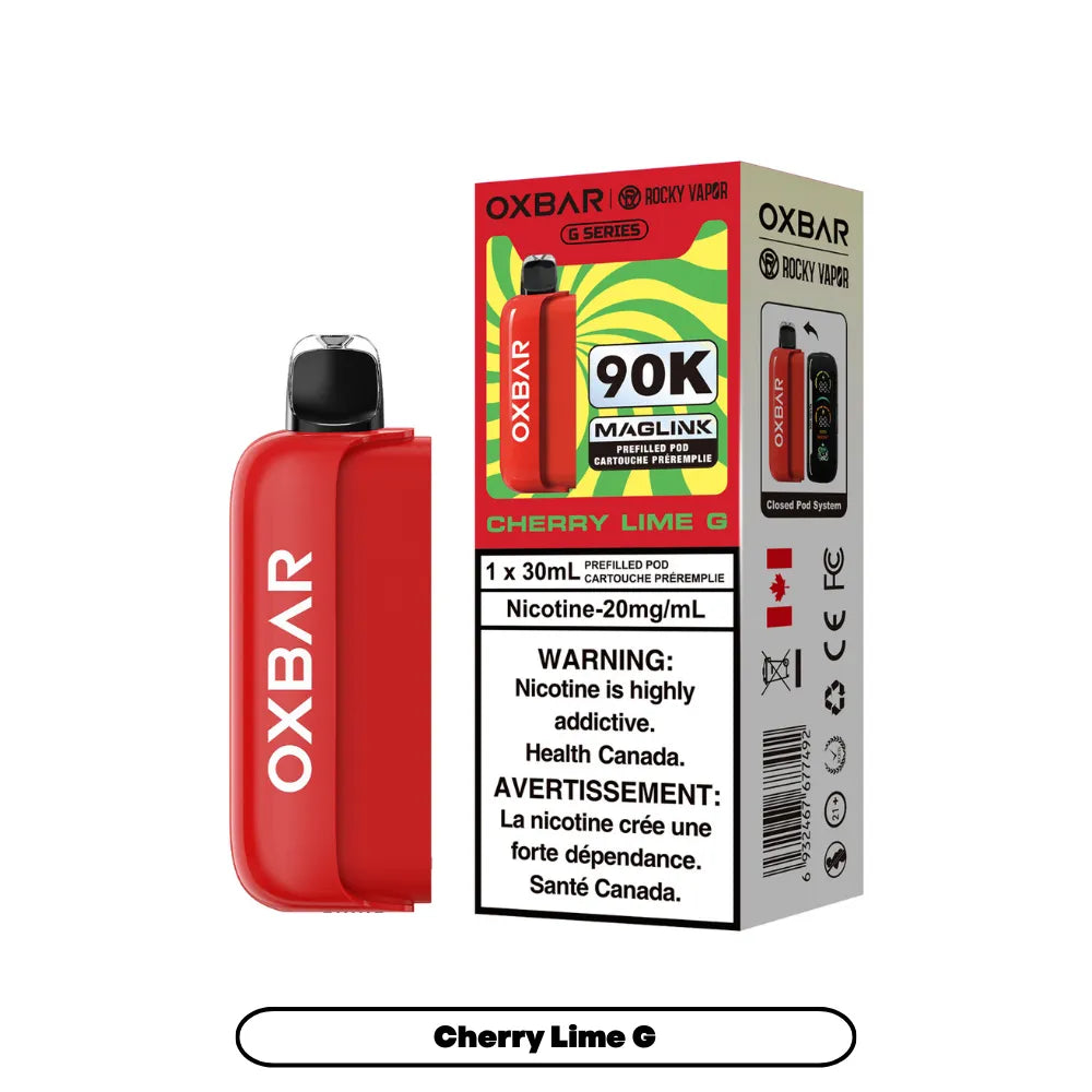 Cherry Lime G Oxbar Maglink Pods (G Series) 90K