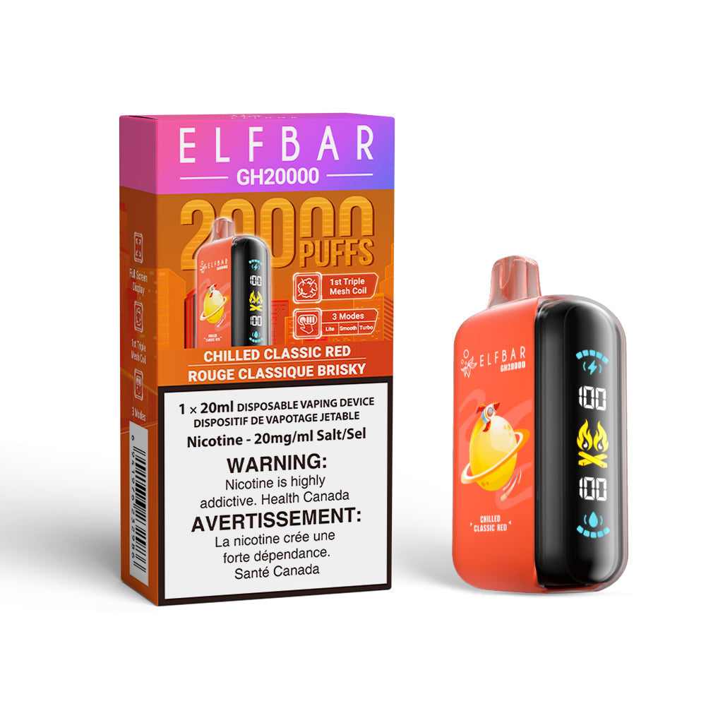 Sour Razz Orange Elf Bar GH20000 - Disposable Vape by ELFBAR