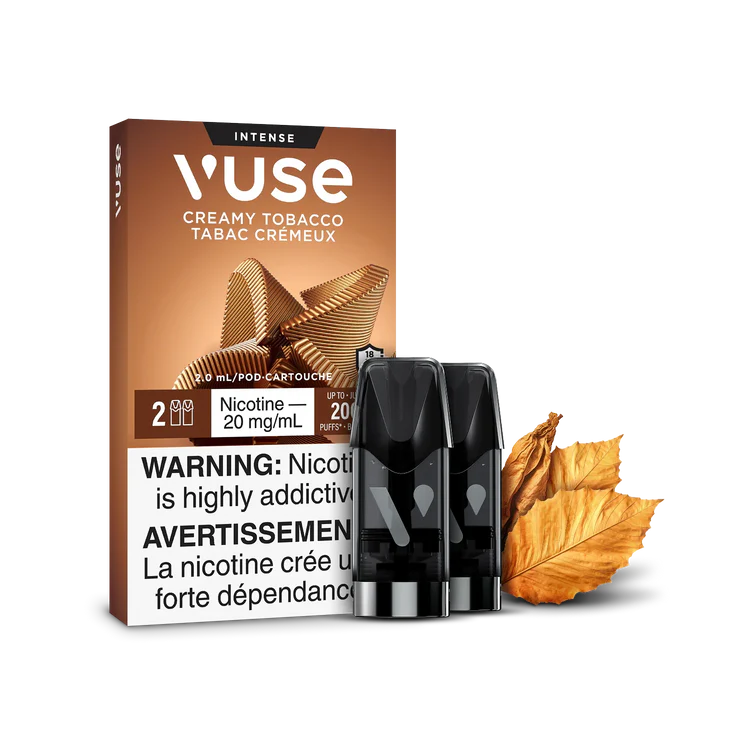 Creamy Tobacco Vuse Pods Intense