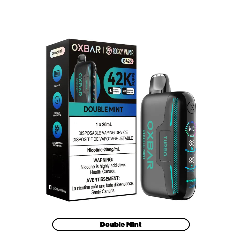 Double Mint Oxbar G42K - Disposable 42K by OXBAR