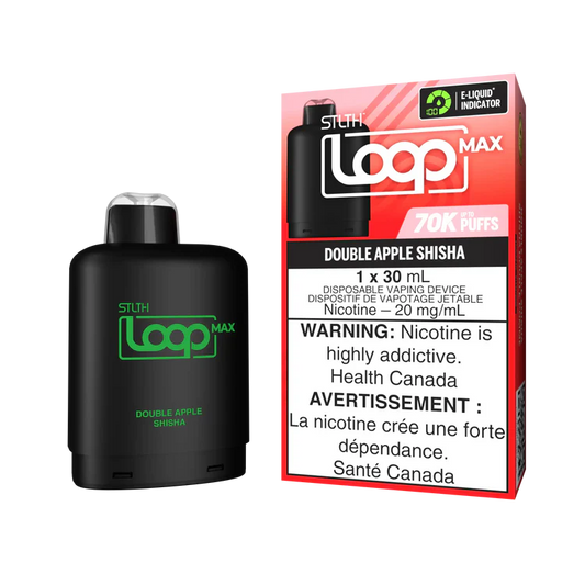 Double Apple Shisha Stlth Loop Max 70K Pod