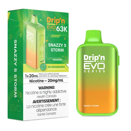 Drip'n by Envi EVO 63K Disposable - Snazzy S Storm