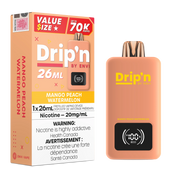 Mango Peach Watermelon Drip'n 26mL - Disposable 70K