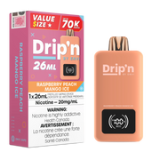 Raspberry Peach Mango Ice Drip'n 26mL - Disposable 70K