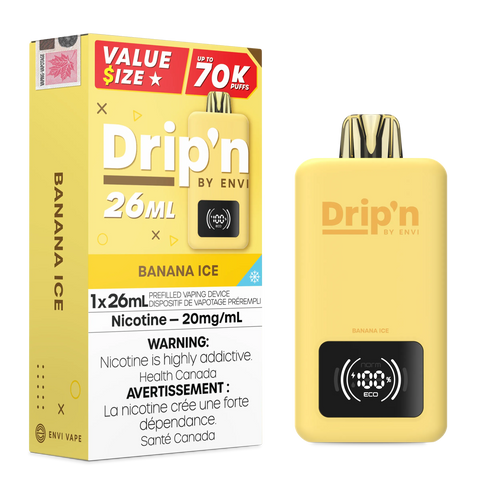 Banana Ice Drip'n 26mL - Disposable 70K