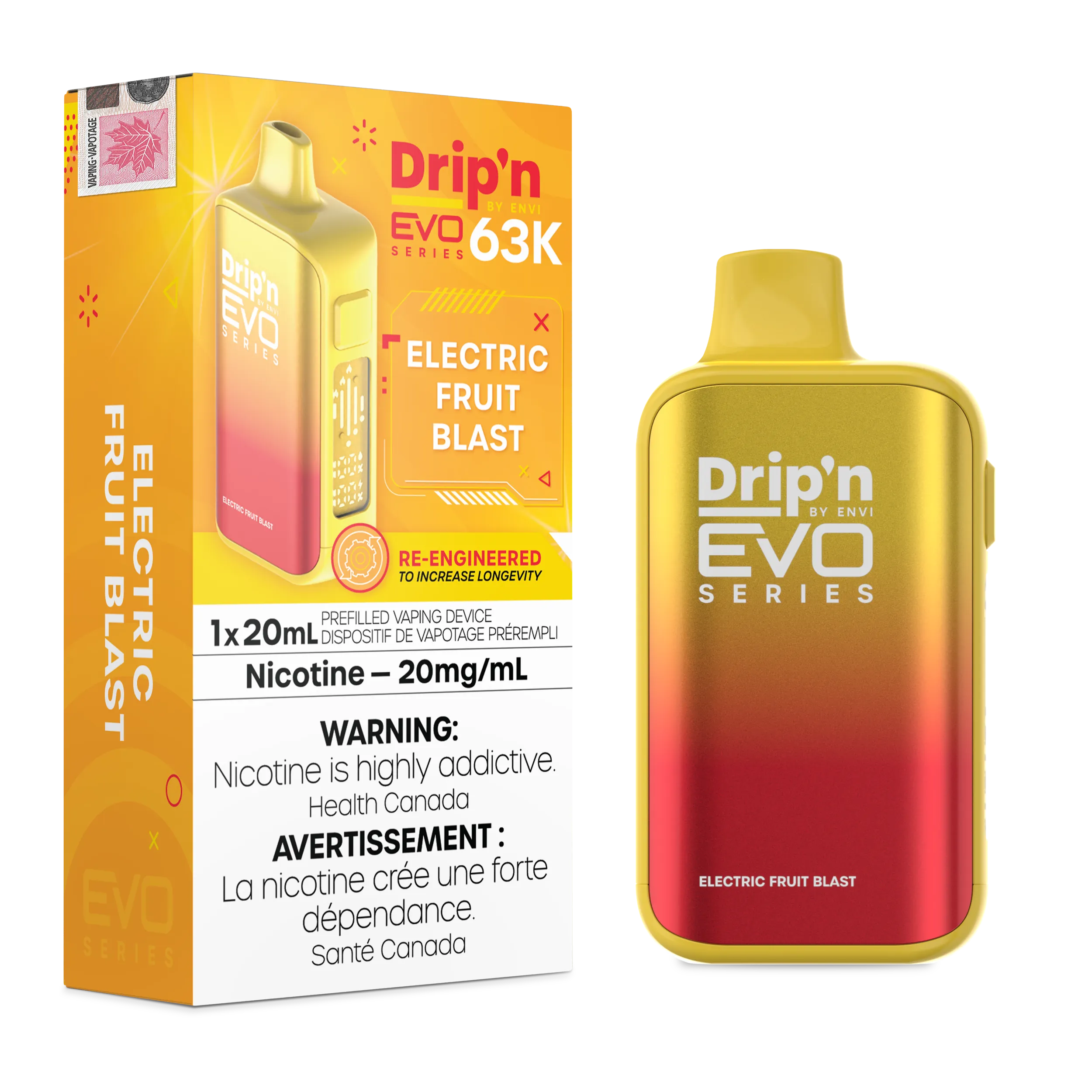 Electric Fruit Blast Drip'n by Envi EVO 63K - Disposable Vape