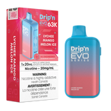 Lychee Mango Melon Ice Drip'n by Envi EVO 63K - Disposable Vape