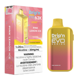 Pink Lemon Ice Drip'n by Envi EVO 63K - Disposable Vape