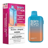 Raspberry Peach Mango Ice Drip'n by Envi EVO 63K - Disposable Vape