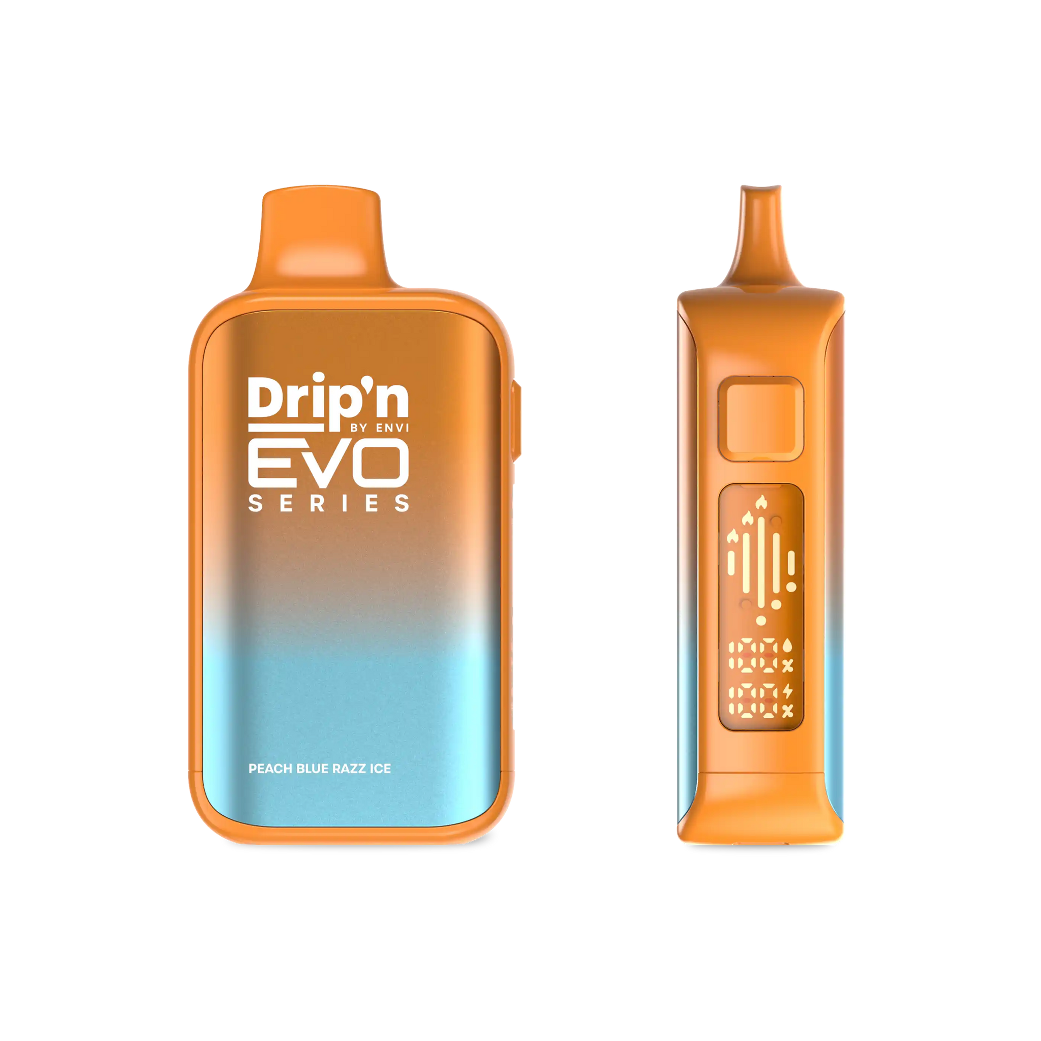 Peach Blue Razz Ice Drip'n by Envi EVO 63K - Disposable Vape