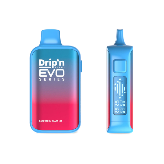 Raspberry Blast Ice Drip'n by Envi EVO 63K - Disposable Vape - view 2