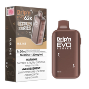R.B. Ice Drip'n par Envi EVO 63K - Vape jetable