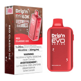 Red Classic Ice Drip'n by Envi EVO 63K - Disposable Vape