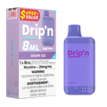 Grape Ice Drip'n by Envi 8ml - Disposable 16K