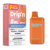 Peach Blue Razz Ice Drip'n by Envi 8ml - Disposable 16K
